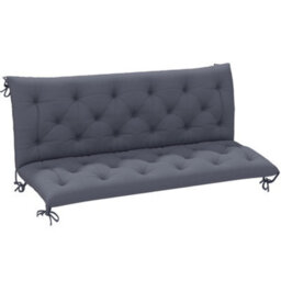 Outsunny 3 Seater Swing Chair Cushions Bench Seat Replacement Pad 150X98Cm - thumbnail 1