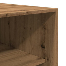 Berkfield Wardrobe Artisian Oak 80X50X200 Cm Engineered Wood - thumbnail 7