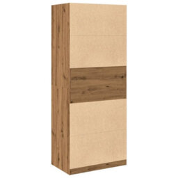 Berkfield Wardrobe Artisian Oak 80X50X200 Cm Engineered Wood - thumbnail 6