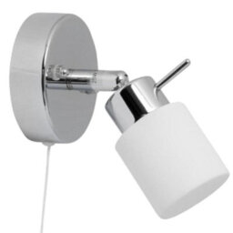 First Choice Lighting Set Of 2 Iona - Chrome Opal Glass Ip44 Pull Cord Bathroom Wall Lights - thumbnail 7