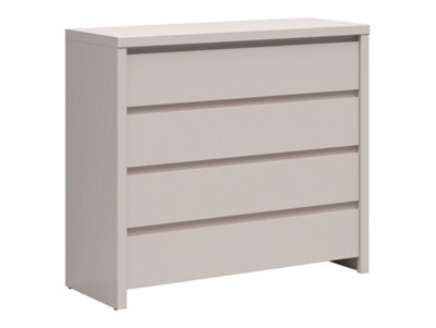 Arte Kaspian Cashmere 4-Drawer Retreat - Soft-Toned Bedroom Storage Gem - image 1