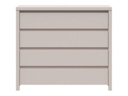 Arte Kaspian Cashmere 4-Drawer Retreat - Soft-Toned Bedroom Storage Gem - thumbnail 2