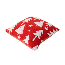 Living And Home Christmas Trees Set Of 2 Christmas Theme Decorative Throw Pillows Washable Soft And Festive 45Cm W X 45Cm D - thumbnail 7