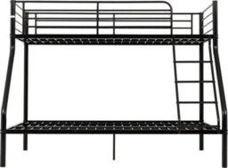 Seconique Tandi Triple Sleeper Bunk Bed In Black Finish Full Sized Double As The Bottom Bunk - thumbnail 3