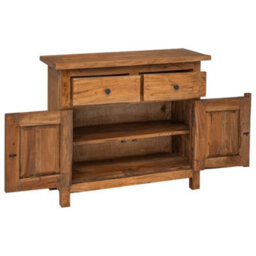 Vidaxl Sideboard Solid Mahogany Wood 75X30X65 Cm - thumbnail 2