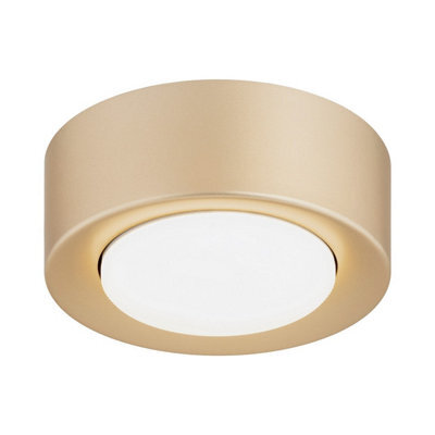 Luminosa Lighting Luminosa Elora Surface Mounted Downlight Gold Gx53 - image 1