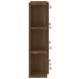 Walplus Mirror Cabinet With Led Brown Oak 70X16.5X60 Cm - thumbnail 9