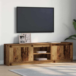 Berkfield Tv Cabinet Brown 180 X 34 X 50 Cm Engineered Wood