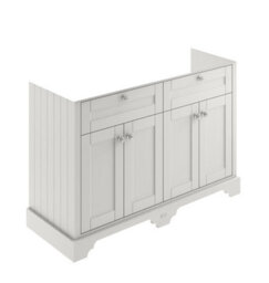 Old London Floor Standing 4 Door Basin Unit 1200mm-Timeless Sand - thumbnail 1