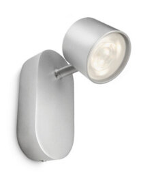 Philips Led Star Single Spot Wall Light Silver - thumbnail 1