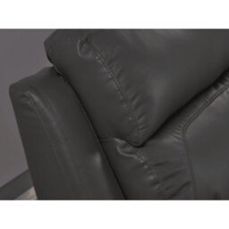 Furniture Instore Dandrea Genuine Leather Grey Electric Power Recliner 3+1+1 Seater Sofa Set - thumbnail 8