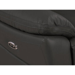 Furniture Instore Dandrea Genuine Leather Grey Electric Power Recliner 3+1+1 Seater Sofa Set - thumbnail 9