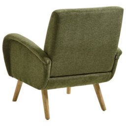 Beliani Modern Armchair Plassen Fabric Green - thumbnail 5