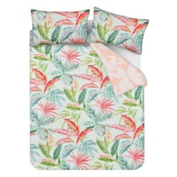 Smart Living Luxury Super Soft Reversible Exotic Palms Duvet Cover With Pillowcase - thumbnail 6