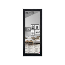 "AK Frames 22X8"" Black Poster Frame - Modern Picture Frame For Wall Art, Prints And Photos - Durable And Stylish Display Frame" - thumbnail 1