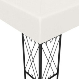 Berkfield Gazebo 3X3 M Cream Fabric - thumbnail 3