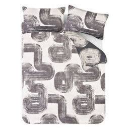 Smart Living Luxury Super Soft Reversible Elemental Geo Duvet Cover With Pillowcase - thumbnail 5