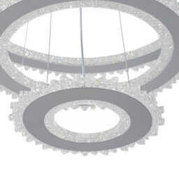 Darphe Modern Acrylic Multi Layer Ring Led Pendant Light - thumbnail 6