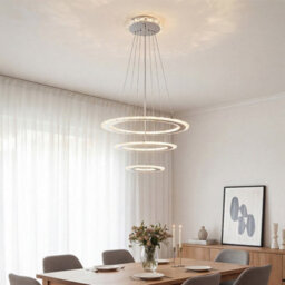 Darphe Modern Acrylic Multi Layer Ring Led Pendant Light - thumbnail 2