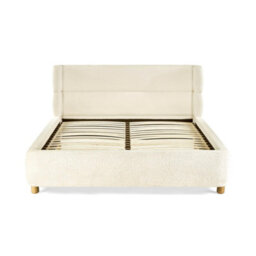Oakham Silverwood Cream Bouclé Upholstered Bed -  King (150Cm) - thumbnail 4