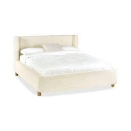 Oakham Silverwood Cream Bouclé Upholstered Bed -  King (150Cm) - thumbnail 2