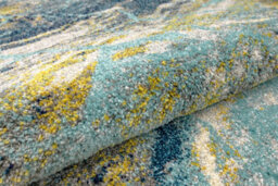 Multicoloured Funky Modern Abstract Nature Print Easy To Clean Rug For Dining Room-160Cm X 220Cm - thumbnail 6
