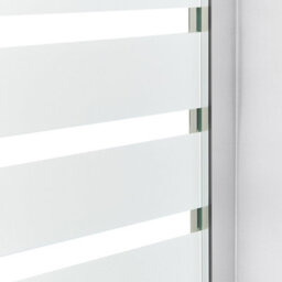 Wyld And Coco Aqualux Silver 140 X 100 Cm Adjustable Shower Bath Screen With Sliding Doors - thumbnail 6
