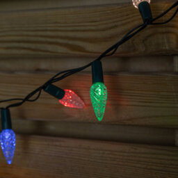 Samuel Alexander 15M 300 Led Multi-Action Pinecone Christmas Lights In Multi-Coloured - thumbnail 5