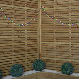 Samuel Alexander 15M 300 Led Multi-Action Pinecone Christmas Lights In Multi-Coloured - thumbnail 4