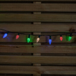 Samuel Alexander 15M 300 Led Multi-Action Pinecone Christmas Lights In Multi-Coloured - thumbnail 3