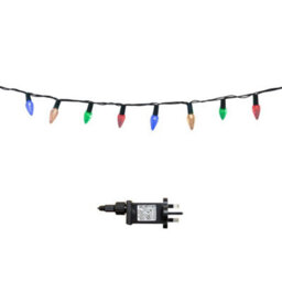 Samuel Alexander 15M 300 Led Multi-Action Pinecone Christmas Lights In Multi-Coloured - thumbnail 8