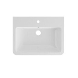 Affine 600mm Bathroom Vanity Unit Floorstanding Storage Furniture Basin Soft Close Oak - thumbnail 5
