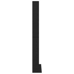 Walplus Cd Cabinet Black Oak 101 X 23 X 177.5 Cm Engineered Wood - thumbnail 7