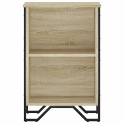 Berkfield Bookcase Sonoma Oak 50X31X74.5 Cm Engineered Wood - thumbnail 4