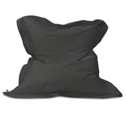 rucomfy Beanbags Rucomfy Indoor Or Outdoor Adults Water Resistant Giant Squarbie - Grey Beanbag Lounger - thumbnail 2
