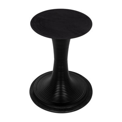 Round Coffee Tea Table Nesting Tables White Marble Top For Decoration In Living Room, Bedroom, Office, Balcony, Apartment - image 1