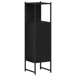 Berkfield Modern 4 Piece Bathroom Furniture Set - Black Oak - thumbnail 7