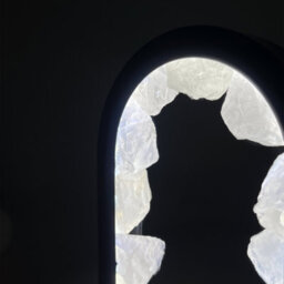 Cello Gleneagles Oval Earth Led Natural Crystal Lamp - Rock Quartz Dimmable White Led - thumbnail 6