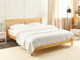 Beliani Bedspread Hatton Cotton 220 X 240 Cm Off-White - thumbnail 2