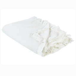 Beliani Bedspread Hatton Cotton 220 X 240 Cm Off-White - thumbnail 1