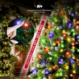 Netta Christmas Tree Lights 2.5M X 12 Strands 300 Leds Fairy Lights - Multi - thumbnail 5