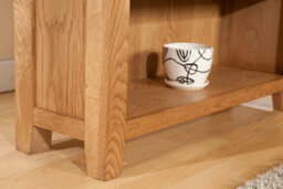 Buttercup Farm Shrewsbury 6' Bookcase - L30 X W90 X H180 Cm - Oak - thumbnail 3