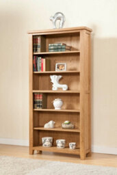 Buttercup Farm Shrewsbury 6' Bookcase - L30 X W90 X H180 Cm - Oak