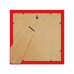 "9X9"" Red Picture Frame - 9X9"" Square Frame With 7X7"" Mount For 9X9""/7X7"" Pictures Art Deco Style Frame For Home Décor, 1 Pack" - thumbnail 3