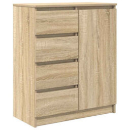 Vidaxl Sideboard With Drawers Sonoma Oak 71X35X84 Cm Engineered Wood - thumbnail 2