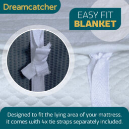 Dreamcatcher Double Electric Blanket Heated Bed Double Size Underblanket Polyester Detachable Control 3 Heat Settings - thumbnail 3