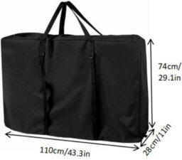 Storage Cover For Folding Chairs, Protective Outdoor Waterproof Bag With Zipper - thumbnail 1