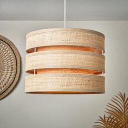 Inlight Trio Natural Drum Lamp Shade (D)35Cm - thumbnail 1