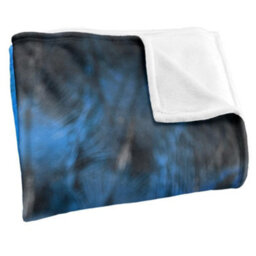 Reinders Silky Peacock Supersoft Blanket Multicoloured (One Size) - thumbnail 3