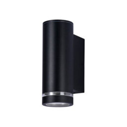 Luminosa Lighting Luminosa Fondo Outdoor Wall Down Lamp Black 4000K Neutral White Ip54